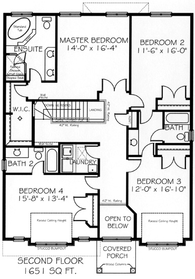 The southhampton - Upper Floor - Floorplan